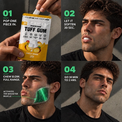 Tuff Gum | Premium Ultra-Tough Jawline Gum | Tester Pack